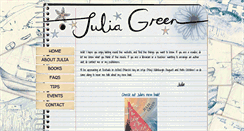 Desktop Screenshot of julia-green.co.uk