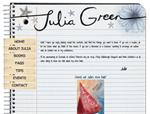 Tablet Screenshot of julia-green.co.uk